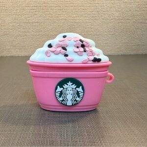 Starbucks Pink & White AirPod Pro 1 & 2 Case